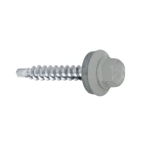 ÖNAVASZ 4.8x55mm RAL 9006 önfúró csavar alátéttel, ezüst - Építőanyag