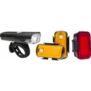 Blackburn Világító készlet BLACKBURN LUMINATE 360 LIGHT SET elöl 550 lumen, hátul 40 lumen, oldalt 40 lumen (ÚJ) 145242771 - Kerékpár kiegészítő