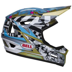 Bell Kask teljes arcú BELL SANCTION 2 DLX MIPS caiden 24 fényes fekete fehér méret: XL (59-61 cm) (ÚJ 2024) (LIMITED EDITION)