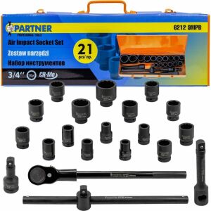 Partner szerszámtartály Stroke szerszámtartály 3/4" 21db. (12-élű) (17-50mm) 145242807 - Kézi szerszám