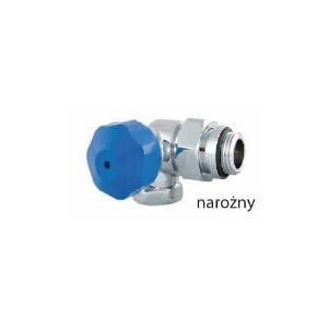Termosztatikus szelep 1/2" x 3/4" fehér bal sarok (90381587521)