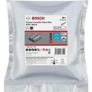 Bosch BOSCH FIBRA KÖR LEMEZ X-Lock METAL 125 gr. 36 R781 /25db B2608621794 145243371 - Csiszoló kiegészítő