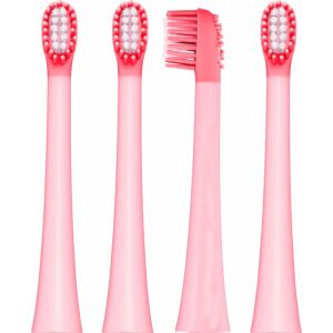 Vitammy Sonic fogkefe fej Dino Rózsaszín 4db 145243432 - Fogkefe és szájzuhany pótfej