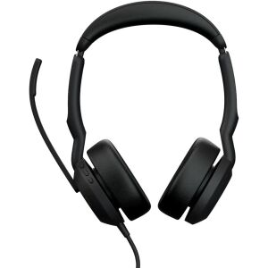 Jabra Evolve2 50 Fejhallgató készlet Vezetékes Fejpánt Iroda/telefonközpont USB Type-C / USB Type-A Bluetooth Fekete