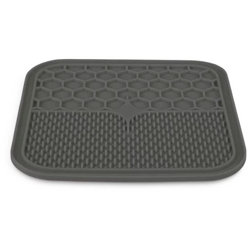 ZOLUX Szilikon nyalószőnyeg kutya és macska számára L Giant szürke 30x30 cm 145244352