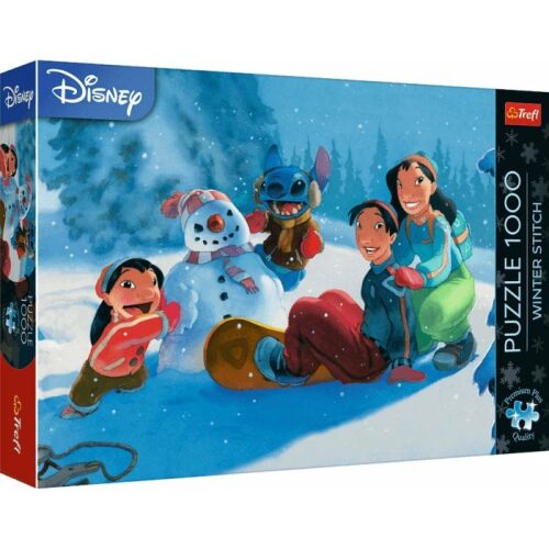 Trefl Disney Stitch Téli 1000 darabos puzzle - Trefl