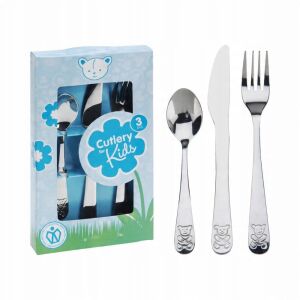 Gyermek evőeszköz készlet, 3 darab