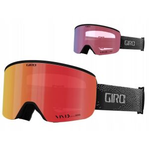 Téli szemüveg GIRO AXIS BLACK & WHITE BIT TONE (Tükörlencse VIVID-Carl Zeiss VIVID EMBER 19-42% S2 + Tükörlencse VIVID-Carl Zeiss INFRARED 58% S1) (NEW 2023/2024) 145245196 - Síelés