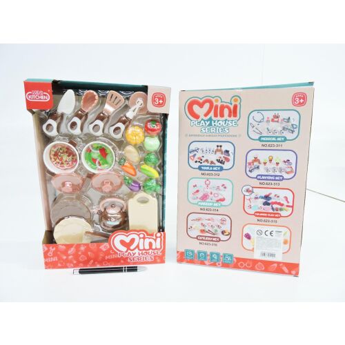 Konyhakészlet, 34x22x6 cm, 22 db, kart. 145245261