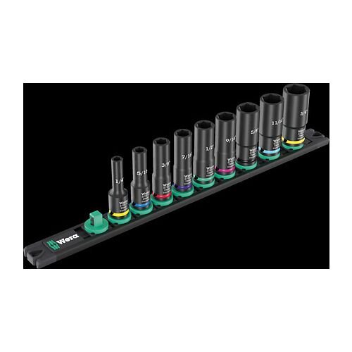 Wera 8790 Nuss-Magnetleiste B Deep Impaktor Imperial 1, 3/8 145245272