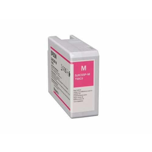 Epson SJIC55(M) tintapatron 1 db. Eredeti Lila 145245334