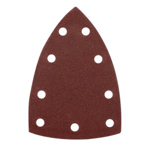 Csiszolópapír tépőzárnál, vasaló 100 x 147 mm, P120, 5 db, 9 lyukkal 04-623-ig