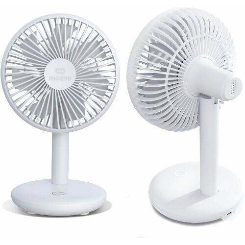 Mozos vezeték nélküli ventilátor FS02 akkumulátorral fehér 145246034