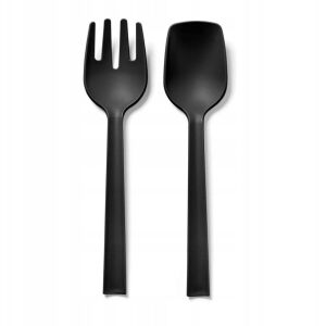 POSATE Zestaw sztućców serwisowych czarny 145246038 - Evőeszköz készlet