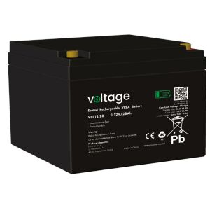 AGM akkumulátor feszültség hosszú élettartam 12V 28Ah VEL12-28 (15 éves élettartam) 145246107 - Akkumulátor