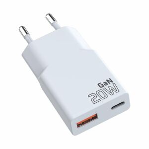 Ládtöltő. everActive 20W 1xUSB 1xUSB-C SC-340Q