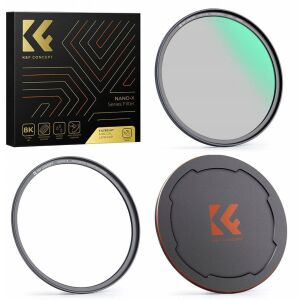 3in1 szett Cpl polarizációs szűrő Mágneses gyűrű Fedél K&f 49 mm / Cikkszám.1700