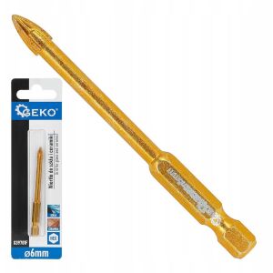 Üveg és kerámia fúró HEX 6mm (500)