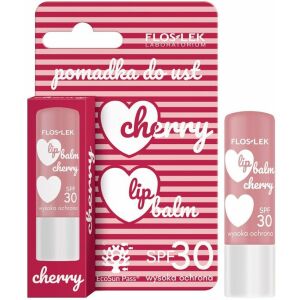 FLOSLEK_Ajkasápoló Cseresznye ajakápoló SPF30 4g