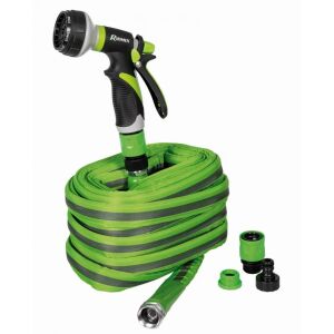 Kerti nyúlós tömlő 8 üzemmódú pisztollyal RIBIMEX 145247347 - Öntözés