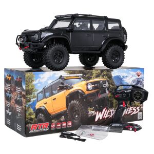 Auto R/C WILDERNESS 1:10 Fekete 145247647 - Távirányítós jármű