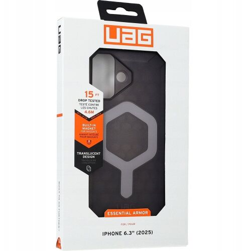 UAG Essential Armor MagSafe - iPhone 17-hez való Mágneses töltéssel kompatibilis tok (hamuszürke) 145248450