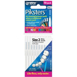 PIKSTERS SZCZ.M/Z ROZMIAR.2 - BIAŁE (ISO 2