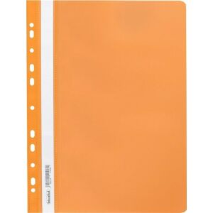 BIUR-FOL Műanyag perforált A4-es irattartó BIUR-FOL SPP-02-08 narancssárga PP