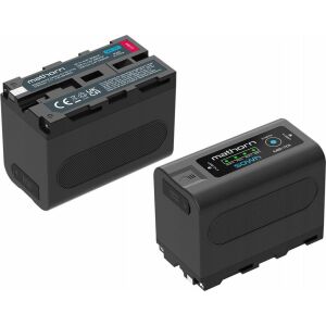 Astar Akkumulátor Mathorn MB-701 6700mAh 50Wh USB-C LED NP-F770-hoz