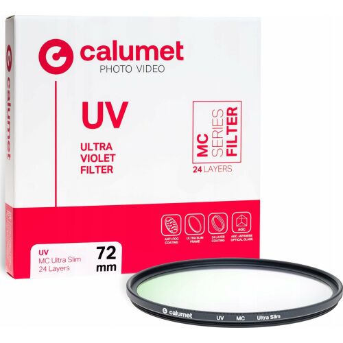 Calumet Szűrő Calumet UV Szűrő MC 72 mm Ultra Slim 24 Réteg 145249712