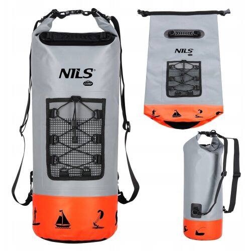 NC17108 VÍZÁLLÓ HÁTIZSÁK 25L NARANCS NILS CAMP 145249836