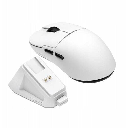 Vezeték nélküli Ajazz AJ159P MC-3 Mod-Fekete-Pixart 3311 töltőállomású játékgér 145249879