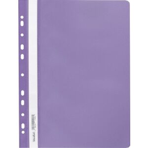 BIUR-FOL Műanyag perforált A4-es irattartó BIUR-FOL SPP-02-11 lila PP 145250828 - Gyorsfűző mappa