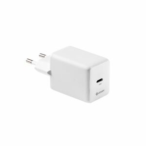 eSTUFF INFINITE (GRS) USB-C töltő  EU PD 45W GaN. 1 x USB-C.  Fehér. 98% újrahasznosított műanyag (rPC)