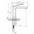 Invena Neri Plus csaptelep, réz BU-P1-014-L 145251031