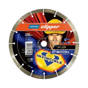 NORTON DIAMANT PÁLYA SZEGMENTÁLT 230mm INVICIBLE CUTS ALL
