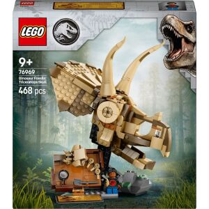 LEGO JURASSIC WORLD Dinoszaurusz Fosszíliák: Triceratops Koponya