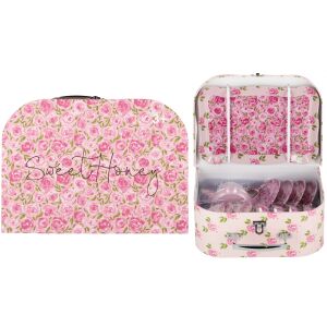 KONYHAI EDÉNY 26X19X10 RÓZSASZÍN MC BÓRONDA 24/48