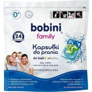 BOBINI_Family uniwersalne kapsułki do prania 24szt. 145251385 - Kapsułka piorąca