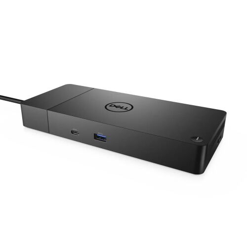 Dell USB-C WD19S-130W dokkolóállomás, vezetékes, USB 3.2 Gen 2 (3.1 Gen 2) Type-C, 10,100,1000 Mbit/s, Fekete, 5120 x 2880 képpont, DC 145251433