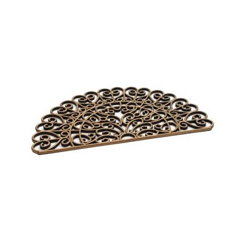 IRON MAT GOLD lábtörlő, dekoratív félkör alakú, 45x75 cm - Lábtörlő