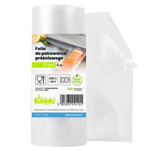 Folie de ambalare sub vid Bublaki 17cm x 5m 145251500 - Depozitarea alimentelor