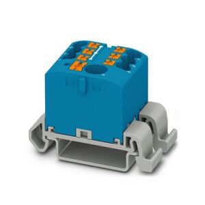Bloc de distribuție PTVFIX 6/6X2,5-NS35A BU, conector industrial albastru - 6 puncte de conectare cu secțiune transversală de 2.5mm2 145251524 - Blocuri terminale