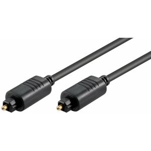 MicroConnect Toslink M-M 2 m Fekete TOSLINK, 2 m, Fekete 145251935 - Kábel