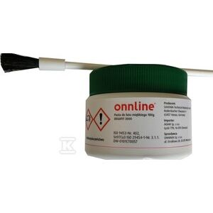 FLUXUS PASZTA ÓN+ECSETTEL 100G 145252108 - Forrasztógép kiegészítő