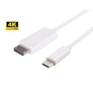Kabel USB MicroConnect USB-C - 2 m Biały (USB3.1CDPB2W) 145252554 - Kabel USB