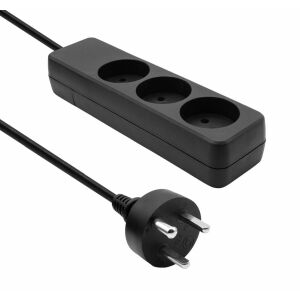 ProXtend Danish Power Strip 3-way 15M IT Czarny 145252612 - Artykuły techniczne i elektronika