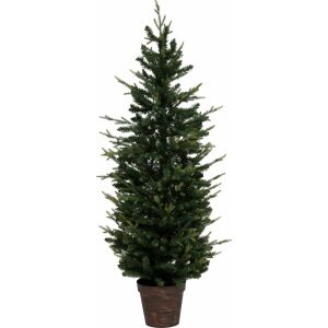 Fééric Lights and Christmas Mesterséges karácsonyfa cementcserépben, 150 cm 145252798 - Karácsony