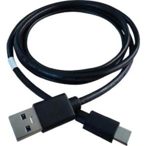 USB kábel Nanoxia USB-A - USB-C 1 m Fekete (AP-344350) 145252904 - USB kábel