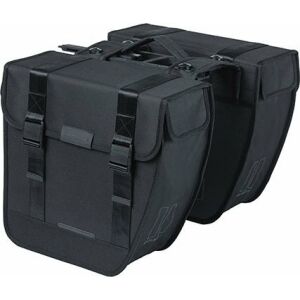 Basil Városi dupla táska BASIL TOUR DOUBLE PANNIER BAG MIK 28L, MIK System (ready to go) vízálló fekete (NEW 2024) 145252929 - Kerékpáros táska